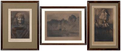 Photogravures after Edward Curtis