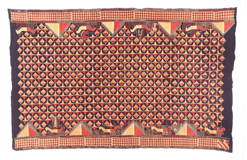 PHULKARI HEAD CLOTH, INDIA,