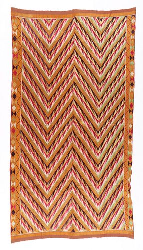 PHULKARI HEAD CLOTH, INDIA, MID