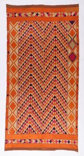 PHULKARI HEAD CLOTH, INDIA, MI