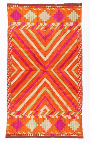 PHULKARI HEAD CLOTH, INDIA, MID