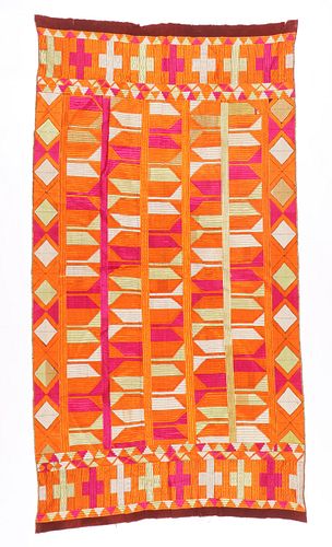 PHULKARI HEAD CLOTH, INDIA,
