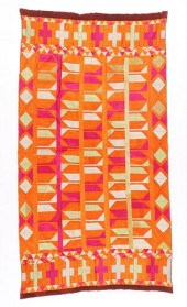 PHULKARI HEAD CLOTH, INDIA, MI