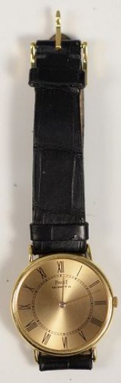 PIAGET 18 KARAT GOLD MEN'S WRI