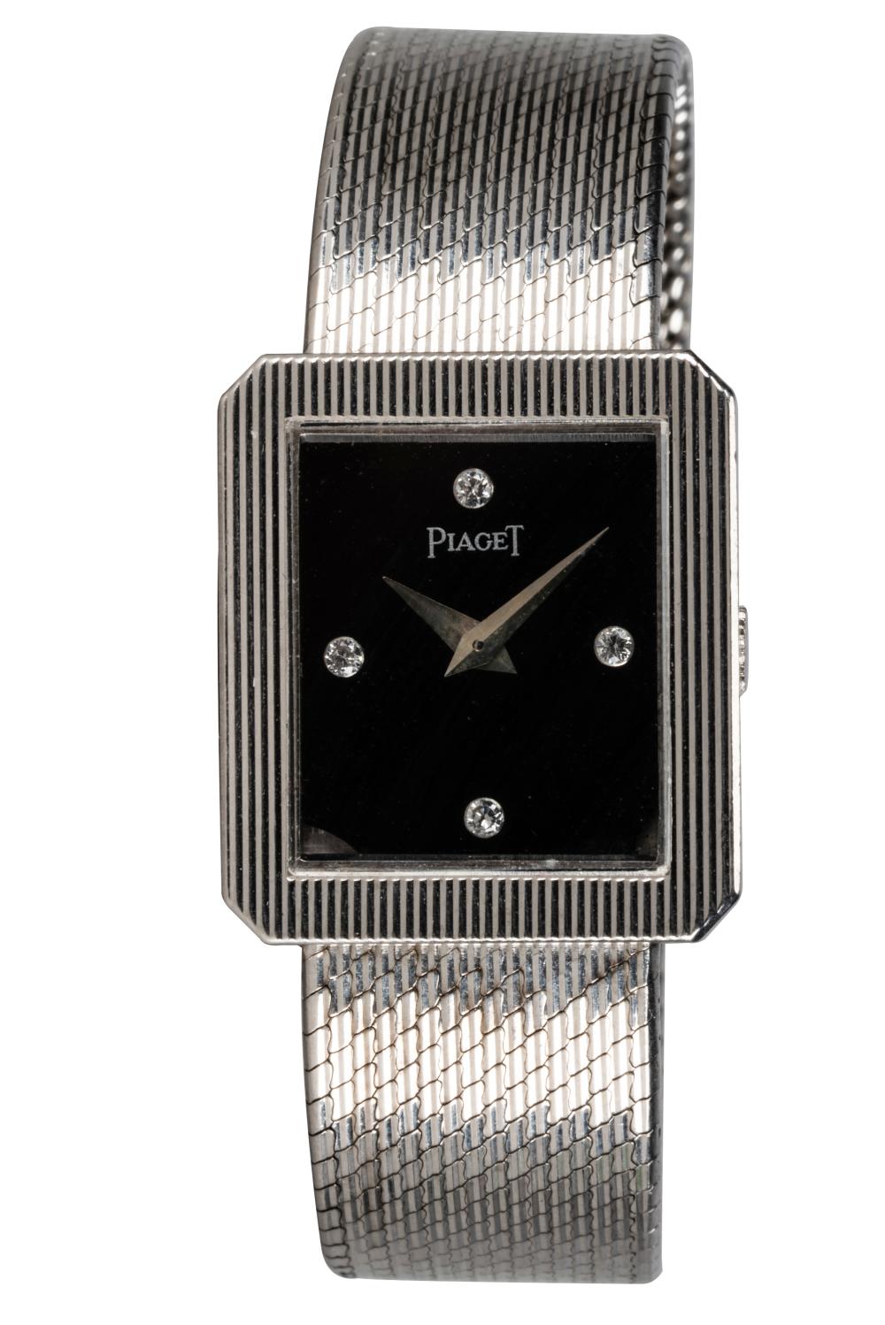 PIAGET 18 KARAT WHITE GOLD &