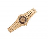 PIAGET 18K GOLD AND DIAMOND 'T