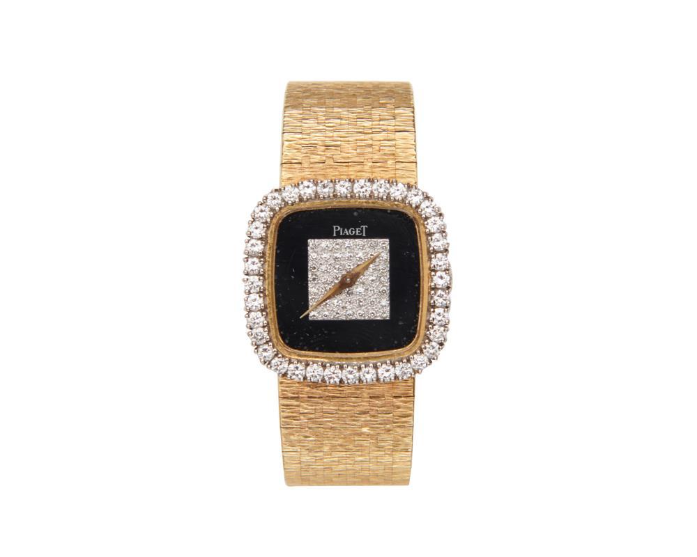PIAGET 18K GOLD AND DIAMOND