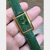 PIAGET 18K YELLOW GOLD JADE WA