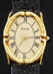 PIAGET 18K YELLOW GOLD OVAL LA