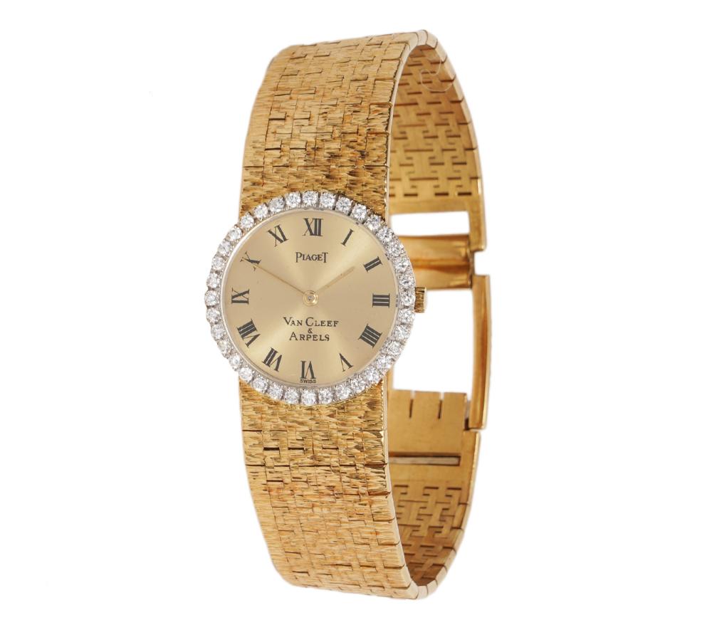 PIAGET DIAMOND & 18K YG WATCH