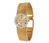 PIAGET DIAMOND & 18K YG WATCH