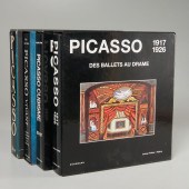 PICASSO (4) VOLS, 1881-1907, 1