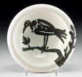 PICASSO CERAMIC "BIRD ON A BRA