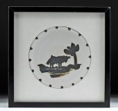 PICASSO CERAMIC PLATE - "TAURE