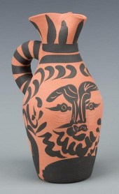 PICASSO CERAMIC VESSEL "YAN BA