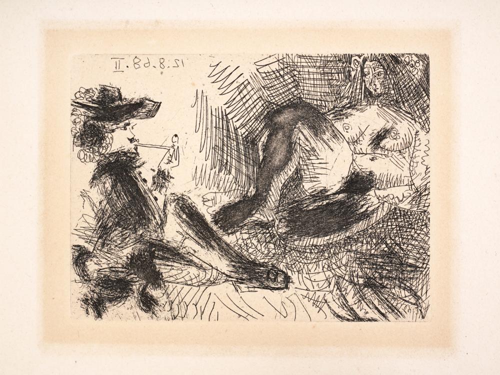 PICASSO ETCHING & AQUATINT 'LA