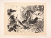 PICASSO ETCHING & AQUATINT 'LA