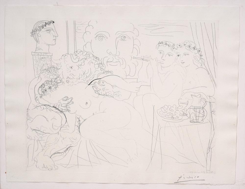 PICASSO ETCHING 'MINOTAURE