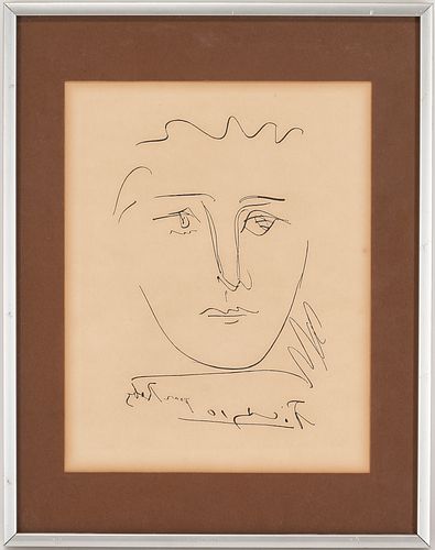 PICASSO ETCHING, POUR ROBYPablo
