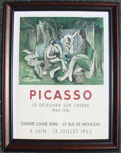 PICASSO EXHIBITION POSTER: