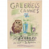 PICASSO GALERIE 65 CANNES EXHI