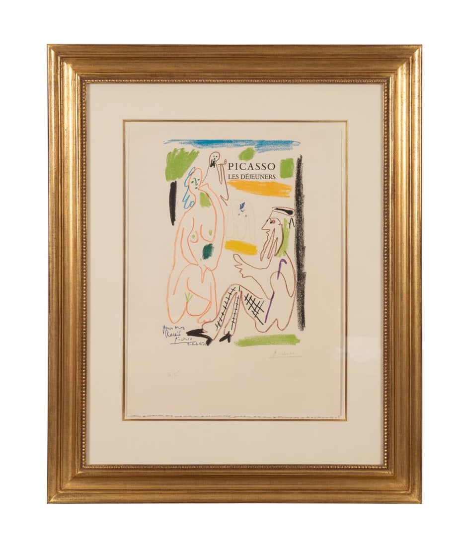 PICASSO 'LES DEJEUNERS' COLOR