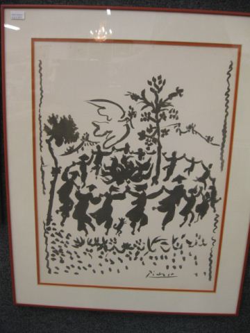 Picasso Lithograph a