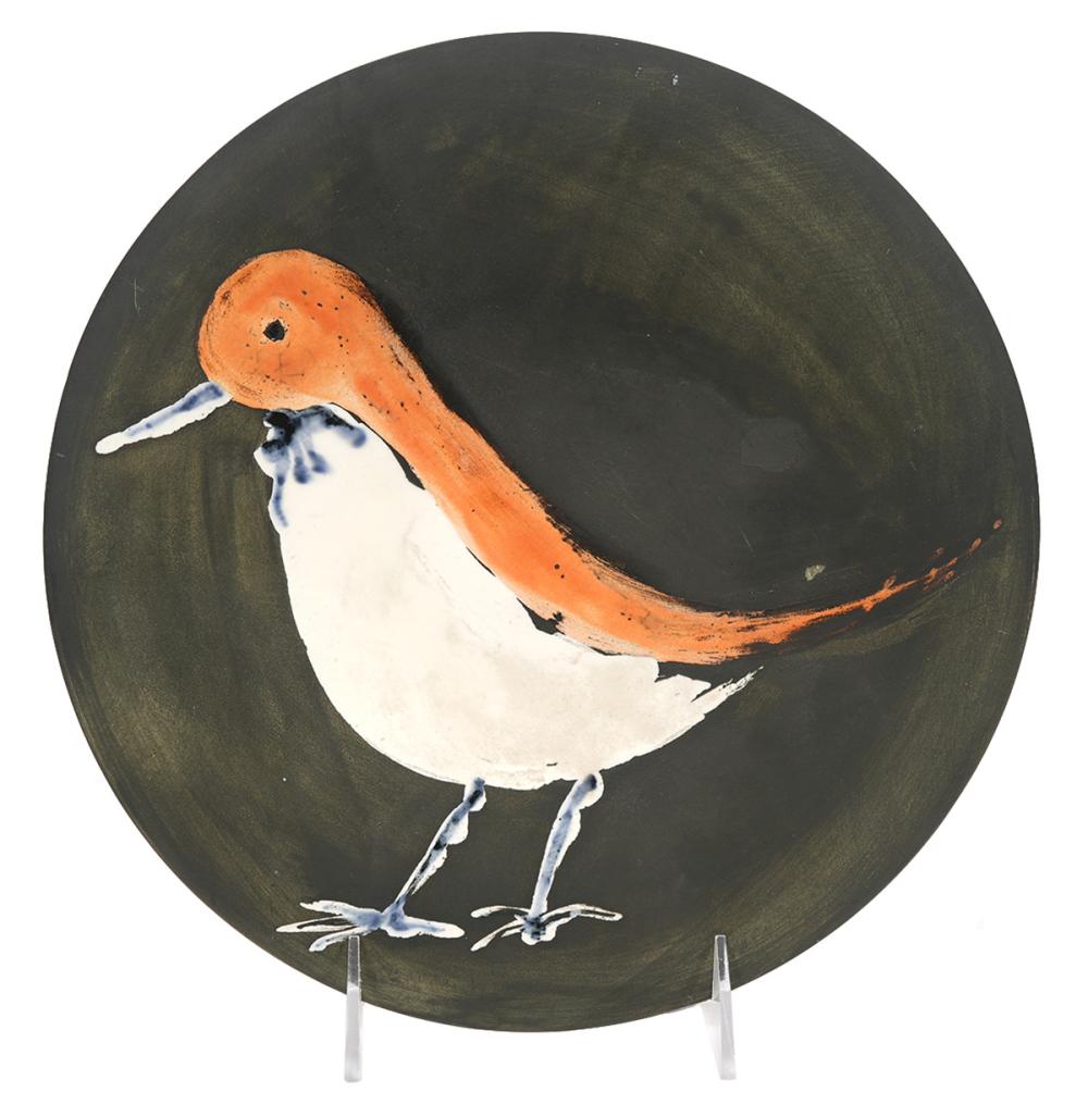PICASSO MADOURA BIRD PLATE NO.