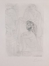 PICASSO "MODELE, TABLEAU ET SC