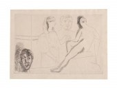 PICASSO "SCULPTEUR DEVANT SA S