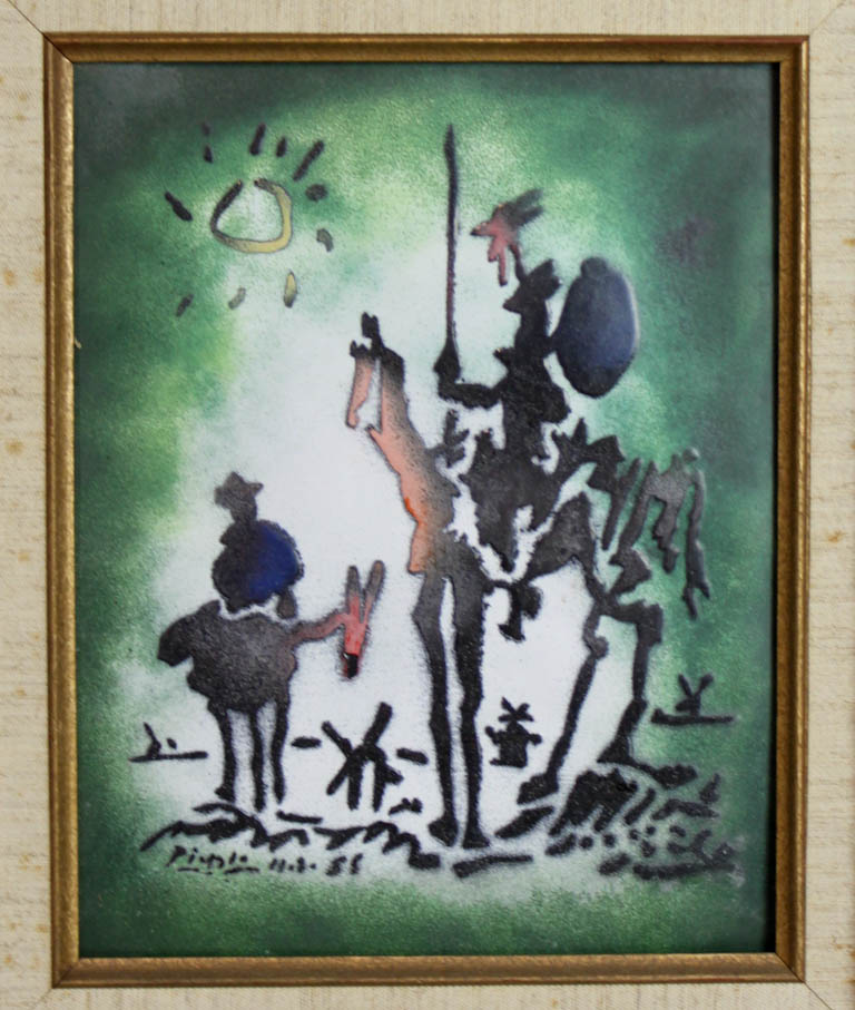 PICASSO STYLE ENAMEL