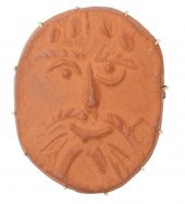 PICASSO TERRACOTTA VISAGE GOLD