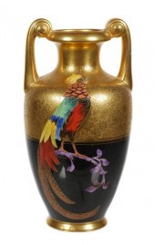 PICKARD GOLD ENAMEL HANDLED UR