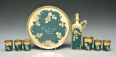 Pickard Limoges decanter set: