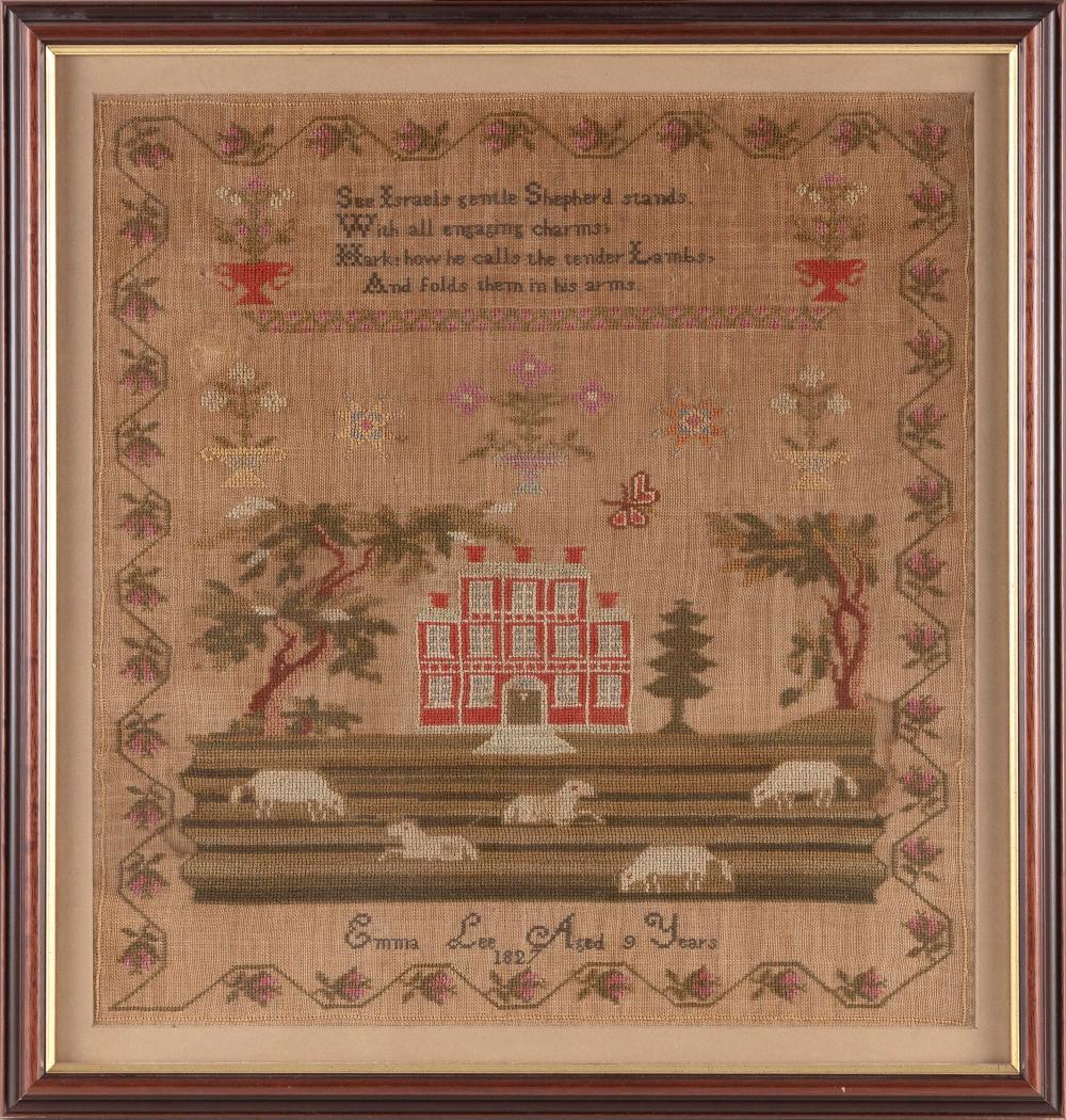 PICTORIAL NEEDLEWORK SAMPLER