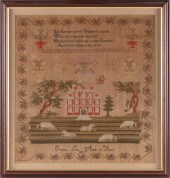 PICTORIAL NEEDLEWORK SAMPLER D