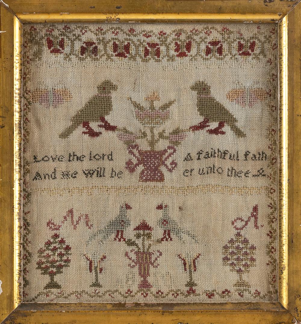 PICTORIAL NEEDLEWORK SAMPLER