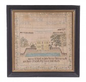 PICTORIAL SAMPLER 1829 Needlew