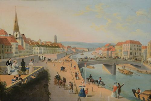 PICTURE CLOCK WITH LANDSCAPEPicture