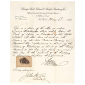 PIECE OF FEDERAL HALL BALCONY
