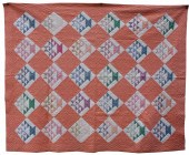 PIECED COTTON QUILTAmerican Ci