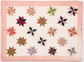 PIECED CRIB QUILT, CA. 1900Pie