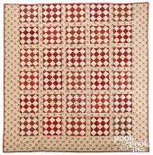 PIECED FRIENDSHIP QUILT, 19TH
