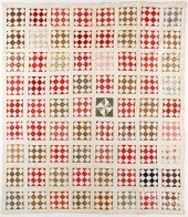 PIECED FRIENDSHIP QUILT, MID 1