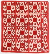 PIECED MOM QUILT, EARLY 20TH C