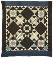 PIECED QUILT, ORIGINAL LAYOUT,