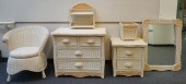 PIER ONE EIGHT-PIECE WHITEWASH
