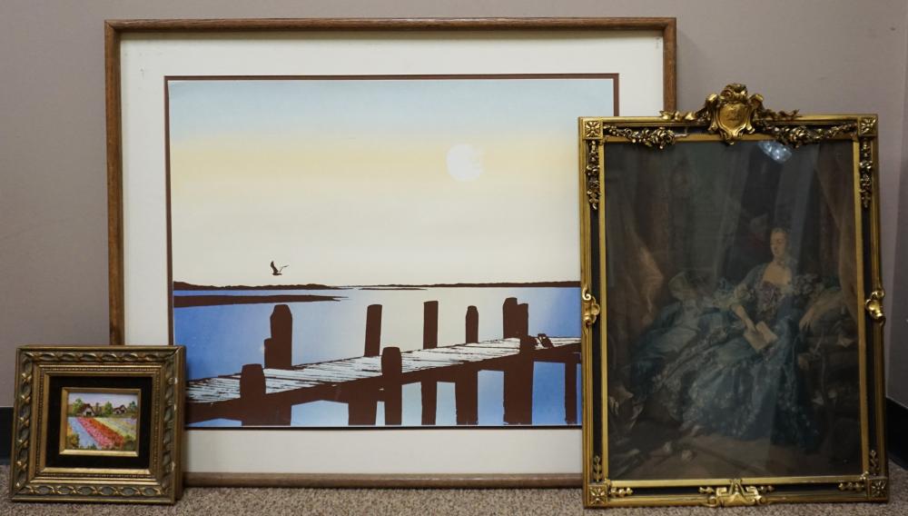 PIER POINT, COLOR SERIGRAPH,