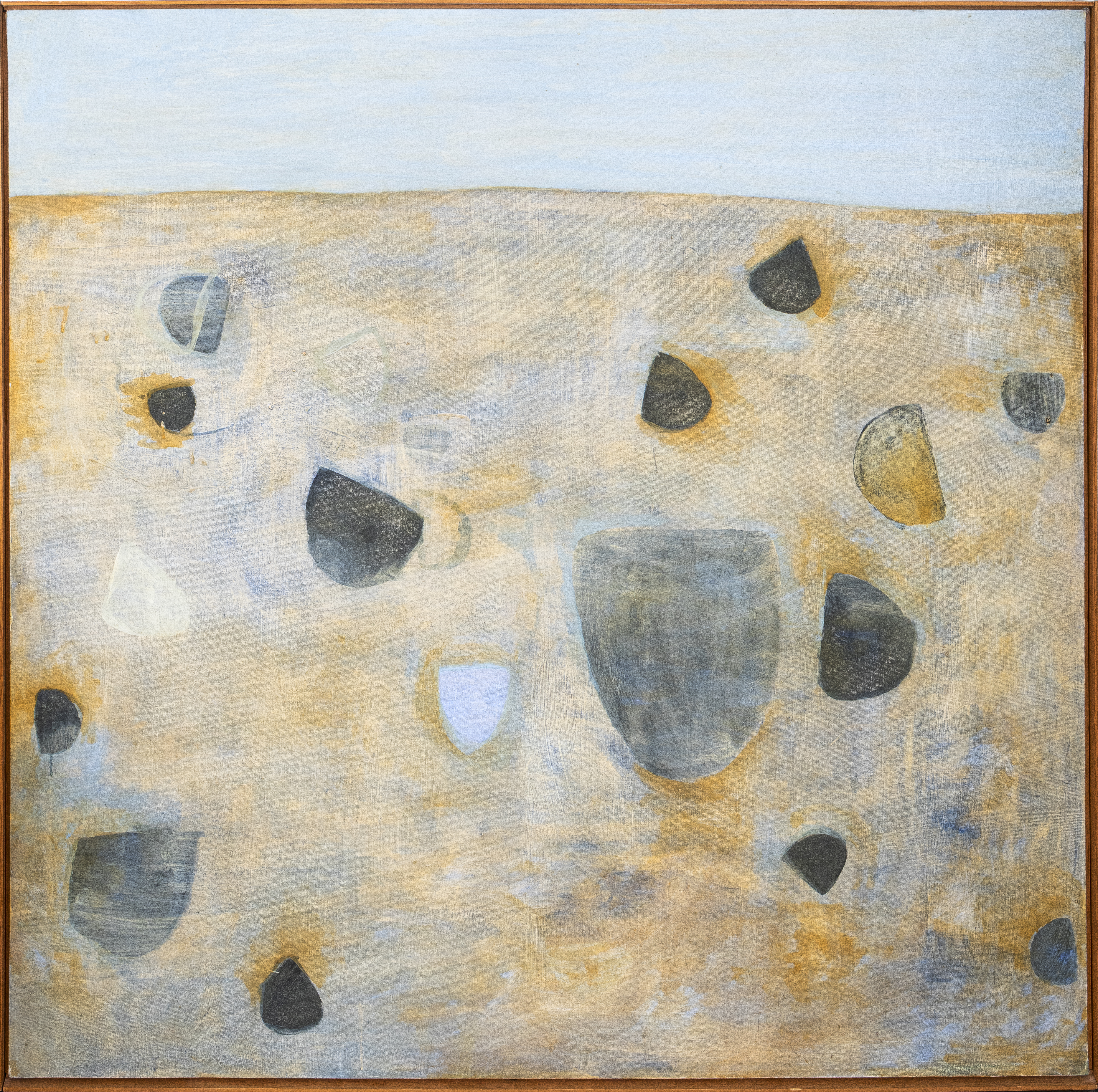 PIER WRIGHT "TIM'S BASKET" OIL ON