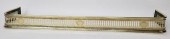 PIERCED BRASS AND ENGRAVED FIR